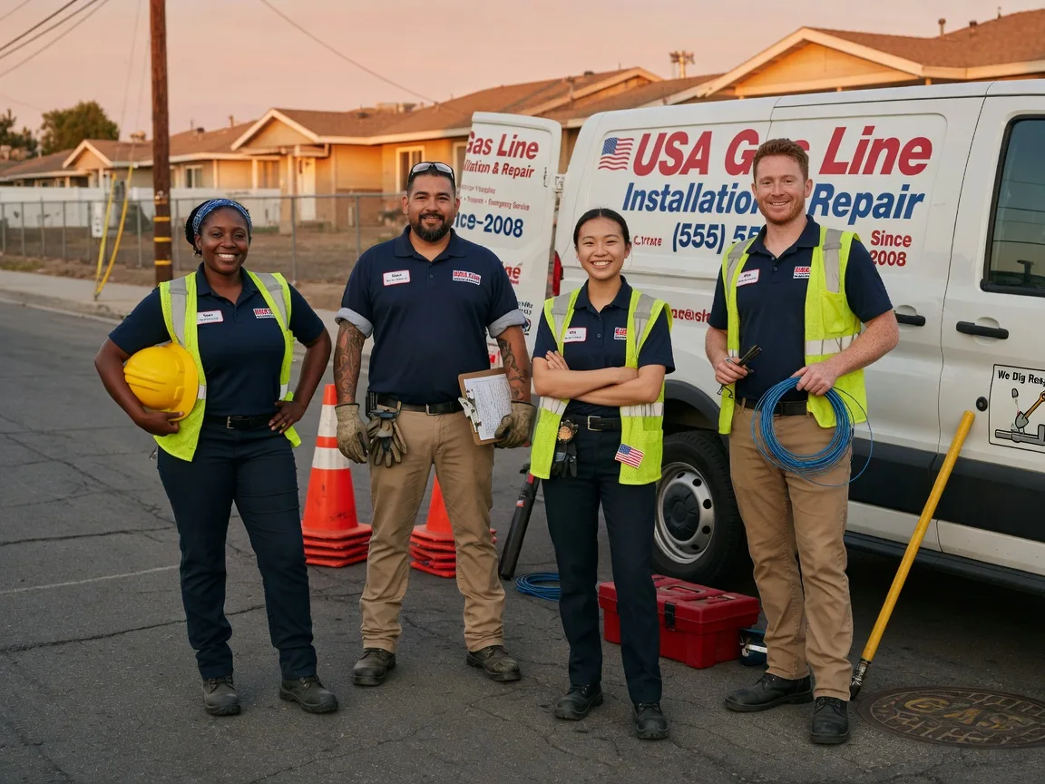 Gas Line Installation company in Weott, CA